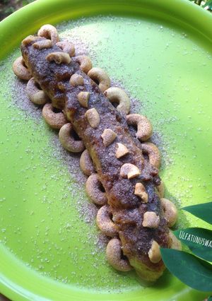 Foto resep Pisang chococinno kacang mede