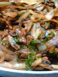 A picture of Spicy Cabbage Stir fry.