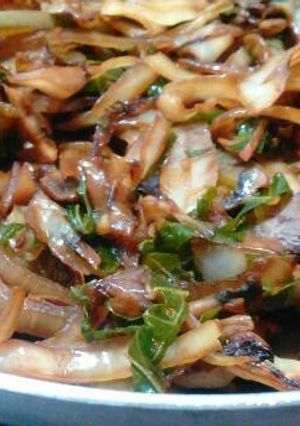 A picture of Spicy Cabbage Stir fry.