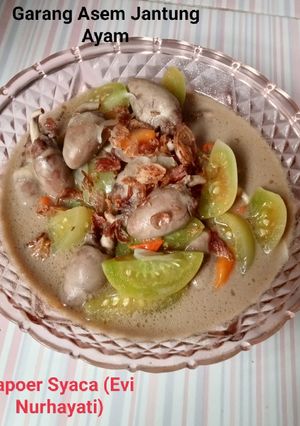 Foto resep Garang Asem Jantung Ayam