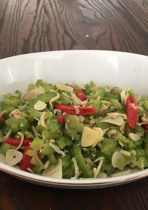Foto resep Tumis pare teri
