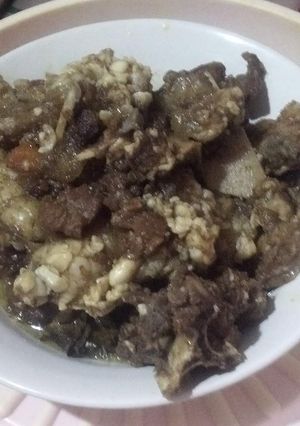 Foto resep Jeroan sapi asam- manis