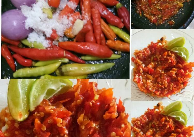 Resep Sambal korek, Sempurna