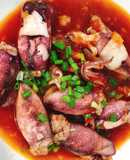 Mực nhồi thịt sốt cà chua 🍅
