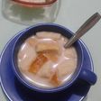 Wedang (jasuro) jahe susu roti