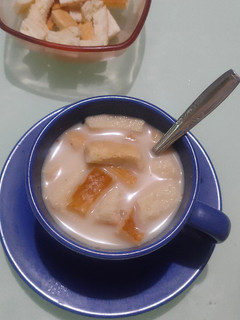 Foto resep Wedang (jasuro) jahe susu roti