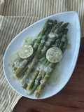 Lemon and Garlic Asparagus Without Fats