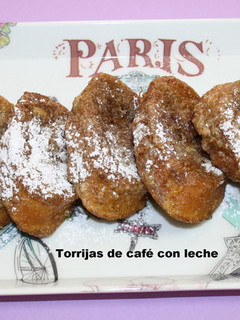 Una foto de Torrijas de café con leche
