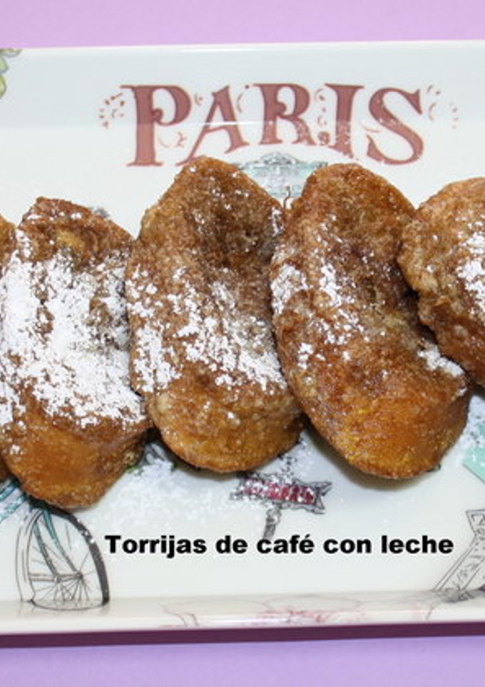 Una foto de Torrijas de café con leche