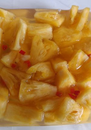 Foto resep Manisan nanas simpel
