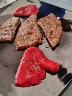 Una foto de Filetes de hígado al estilo de ander