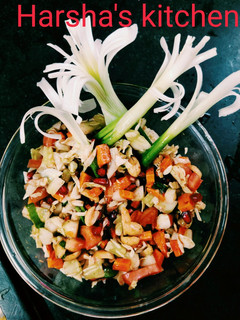 A picture of Peanut salad.