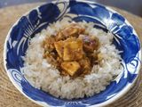 Pollo con jugo de naranja y miel