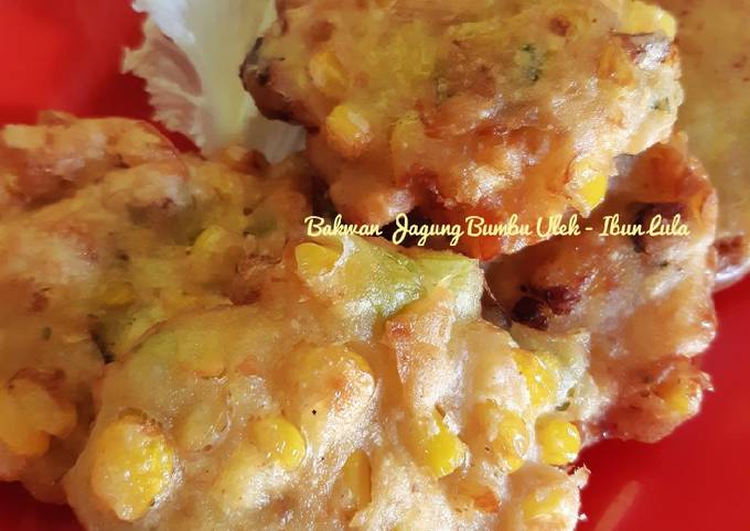 Cara Memasak Bakwan Jagung Bumbu Ulek Sederhana Gampang