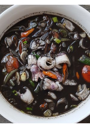 Foto resep Cumi Item Madura