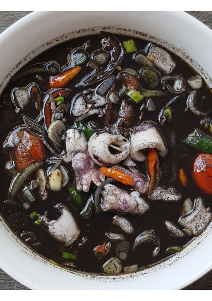 Foto resep Cumi Item Madura