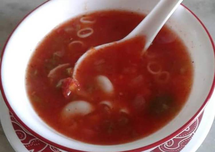 Simple Way to  Pasta vegetable soup