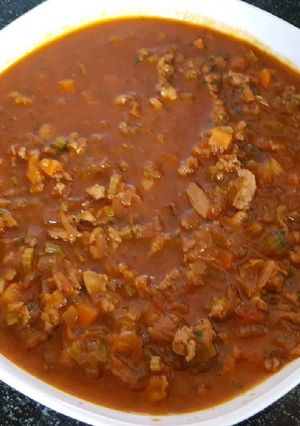 A picture of Bolognaise for kids.