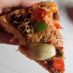 Kulit Pizza Empuk Layak Jual রেসিপির প্রধান ছবি