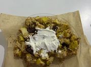 Une photo de crumble compote