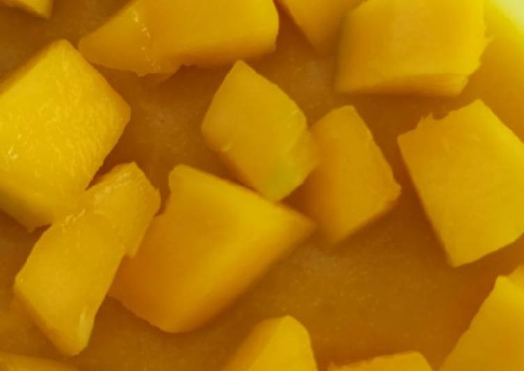 Recipe: Tasty Pudding mangga