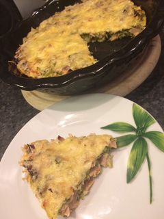 Fitt brokkoli lepény recept fotója