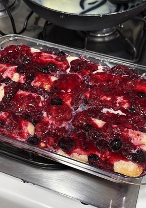 Foto de Pavê de Frutas Vermelhas