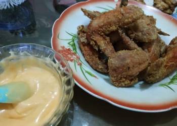 Masakan Unik Sayap goreng telur Enak Sempurna