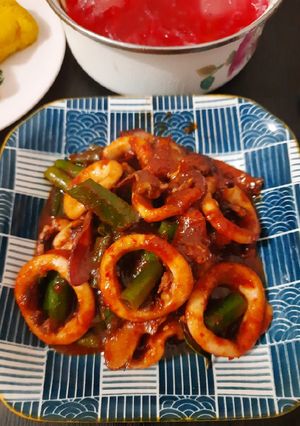Foto resep Cumi Saos Pedas Manis