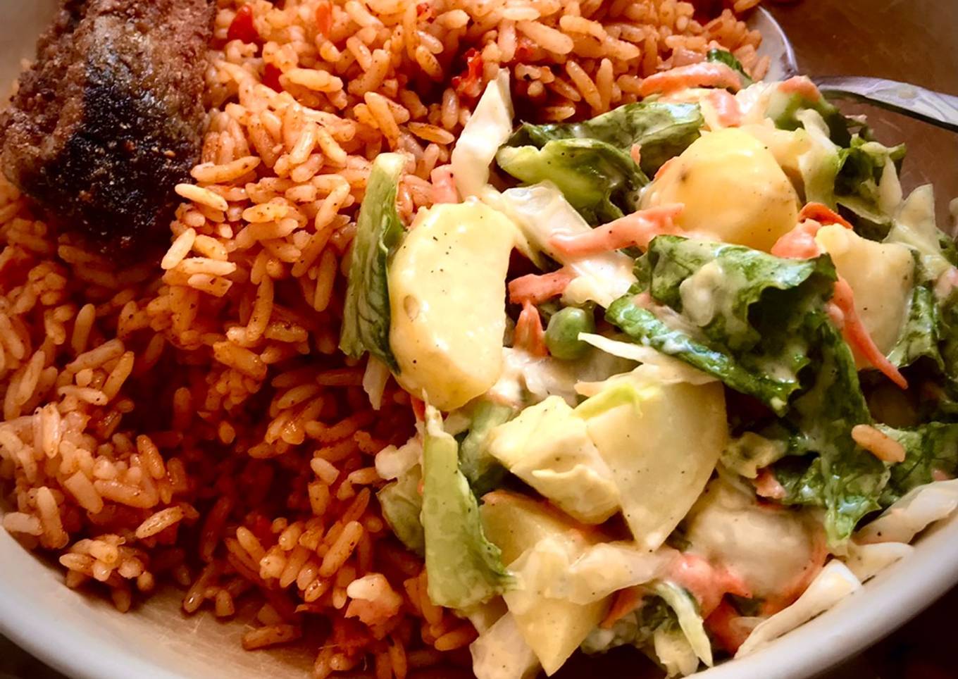 Tasty jollof rice