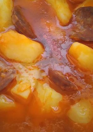 Una foto de Patatas a la Riojana (Muy fácil)