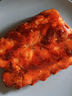 Una foto de Costillas BBQ miel