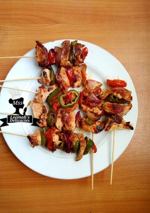 A picture of Chicken Kebab.