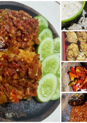 Foto resep Resep Sambal ayam geprek by hsn