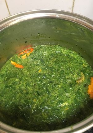 Foto resep Daun Singkong Tumbuk