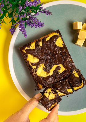 Foto resep Cream cheese brownies