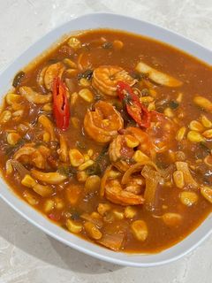 Foto resep Cumi Udang Saus Padang