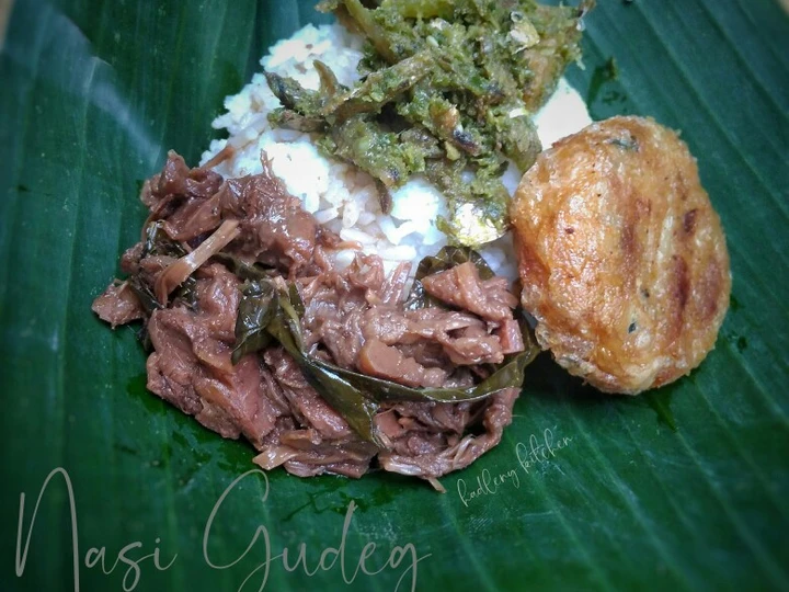 Cara Mudah Menyiapkan Resep Nasi Gudeg (kering teri tempe sambal ijo) yang Bikin Ngiler Anti Ribet, Bisa Manjain Lidah