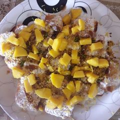 A picture of Bread dahi wada.