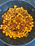 Ternera con garbanzos