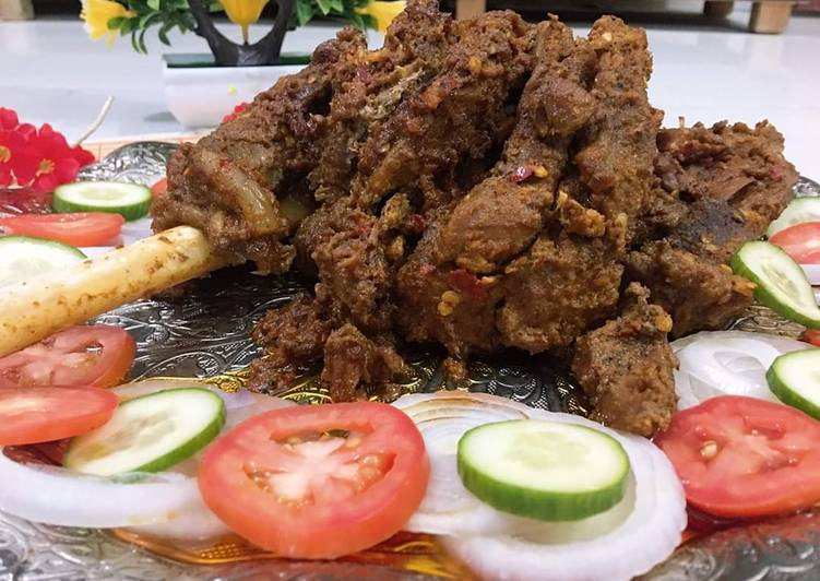 Simple Way to Make Mutton Roast
