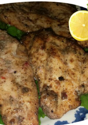 صورة لوصفة فيليه الدجاج بالزعتر