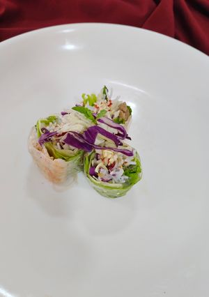 Foto resep Vietnamese Spring Roll Sayuran Segar