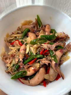 Foto resep Cumi Asin Cabe Ijo