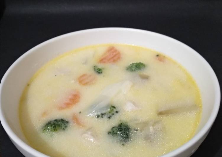 Resep Cream soup (クリーム　シチュー) yang Menggugah Selera