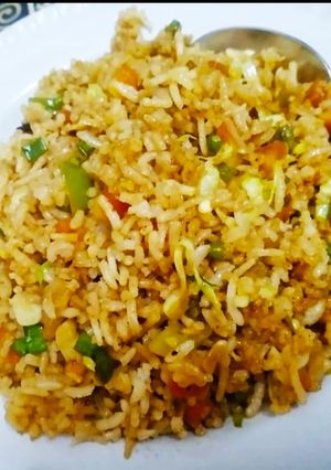 A picture of Veg fried rice.