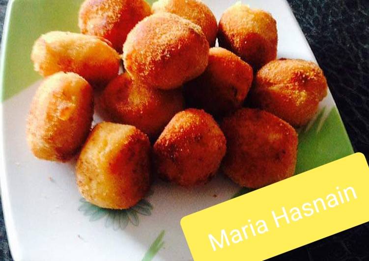 Steps to Prepare Favorite Potato Corn Balls #ramadankitayari #fastfood