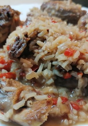Foto principal de Arroz meloso con conejo