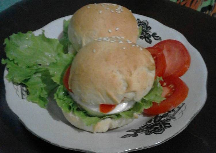 How to Make Yummy Mini burger handmade