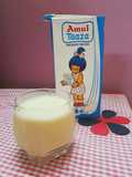 বানানা পিনাট বাটার মিল্কশেক (banana peanut butter milkshake recipe in Bengali)